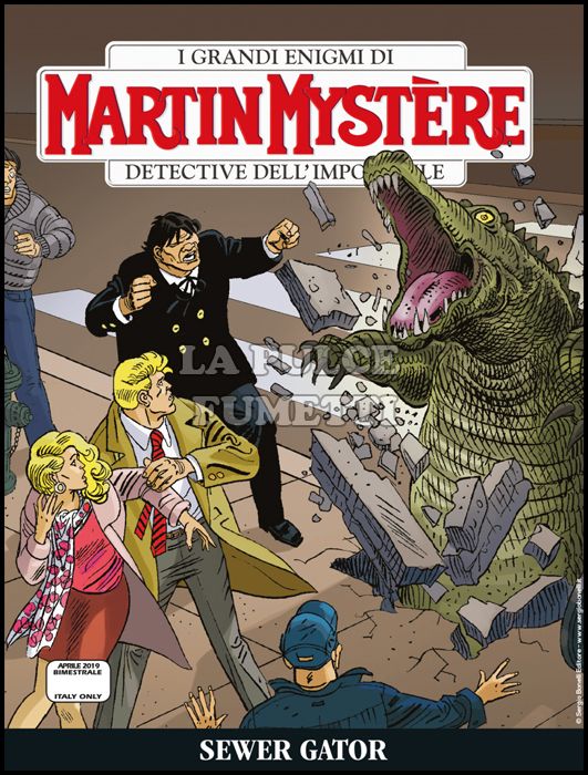 MARTIN MYSTERE ORIGINALE #   362: SEWER GATOR